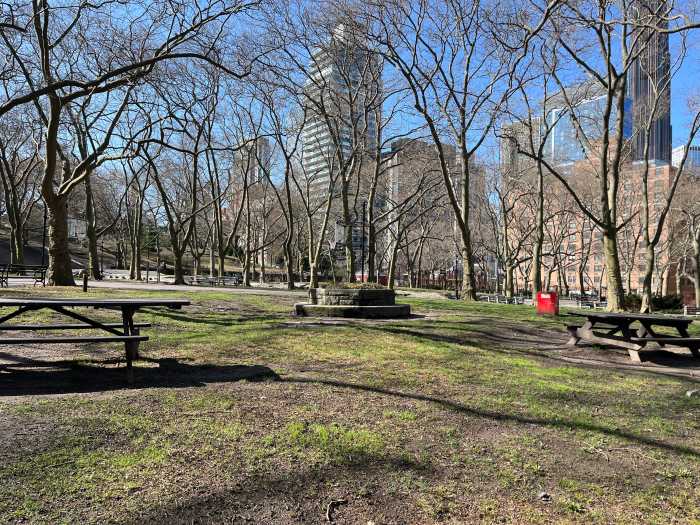 fort greene park barbecue area