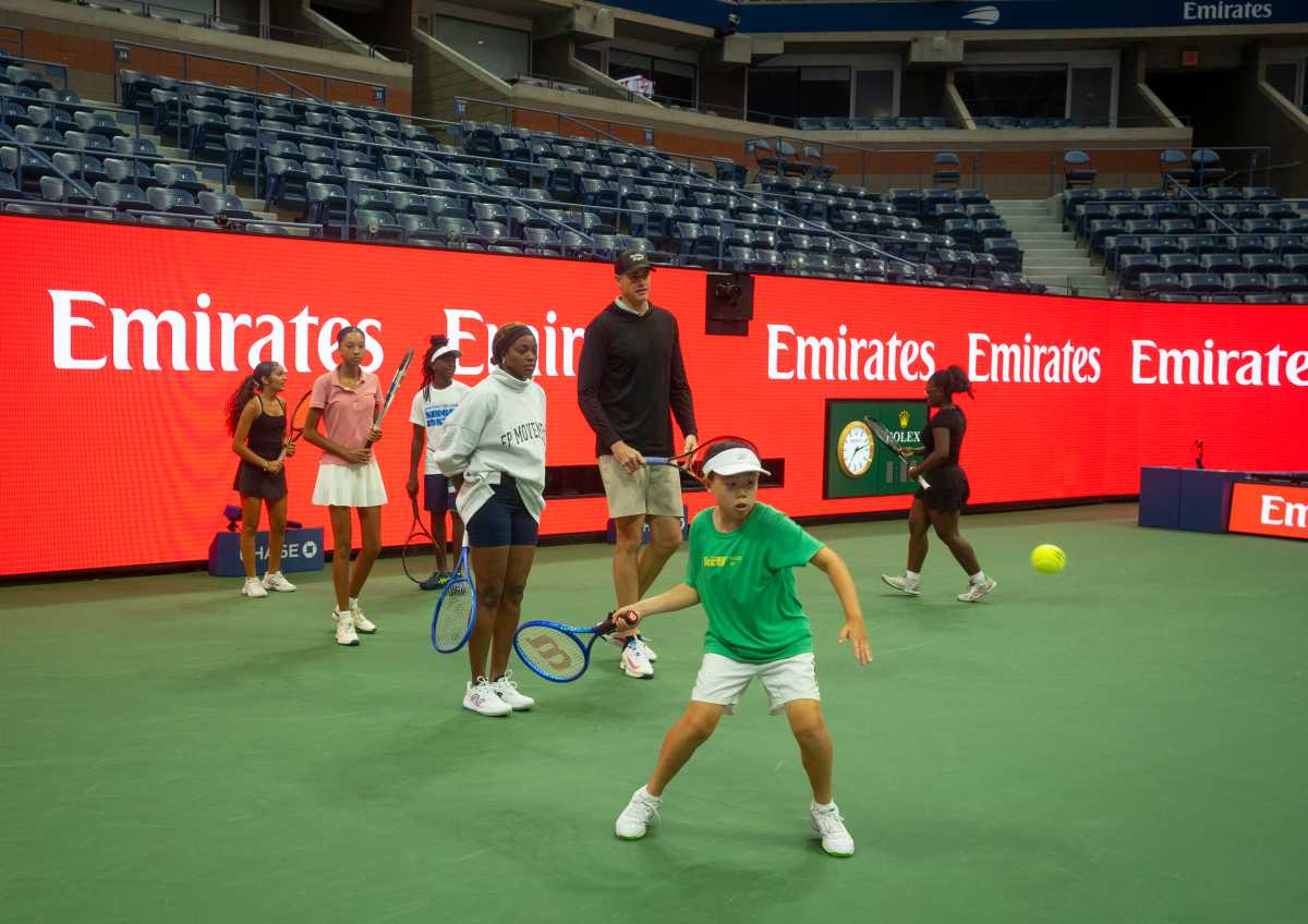Kings County Tennis League clinic